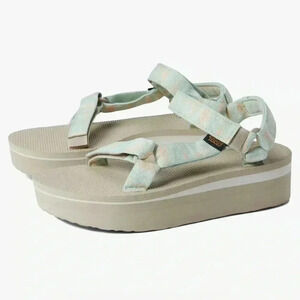 Teva Women’s Platform Sandals iridescence rutabaga 7